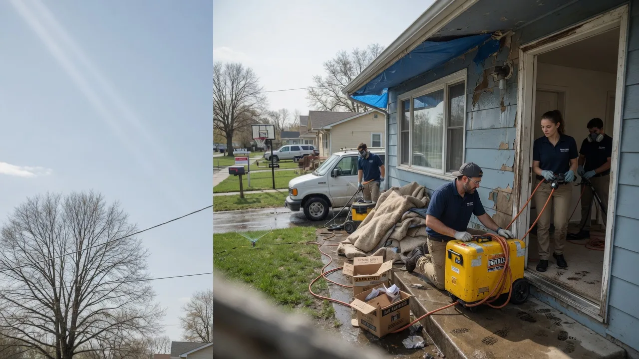 Basement Flood Cleanup in Springhill, LA near me